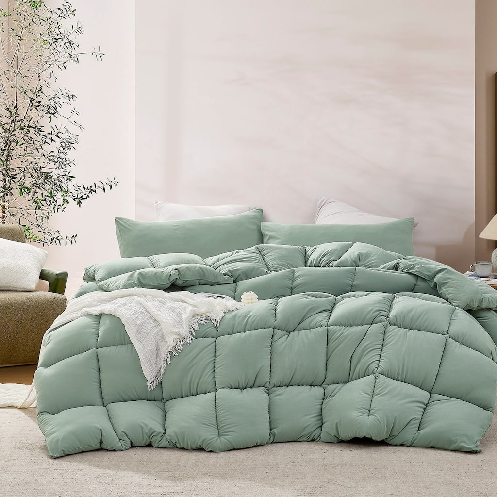Thick Being Cool® - Coma Inducer Oversized Comforter Set - Chinois Green