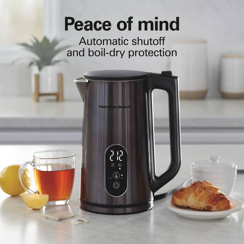 Hamilton Beach Digital Temperature-Control Double-Wall Kettle
