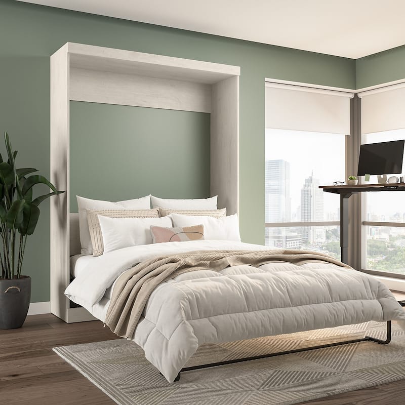 Pur 65W Queen Murphy Bed for Multipurpose Room by Bestar