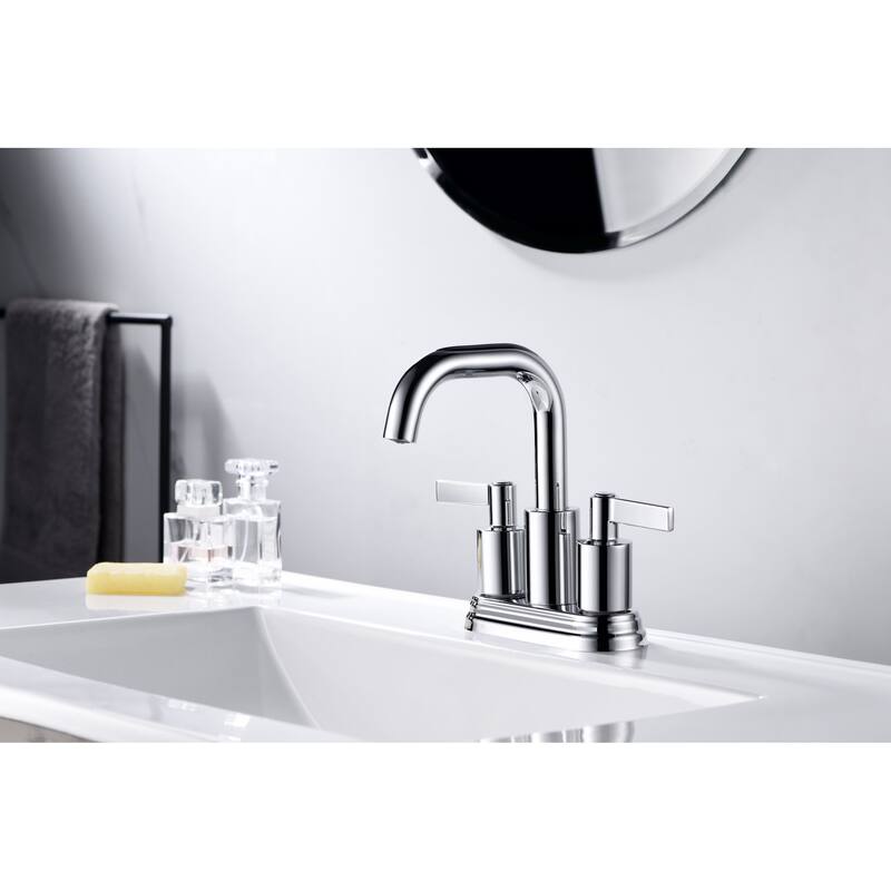 Ultra Faucets Kree Collection Two-Handle 4" Centerset Lavatory Faucet