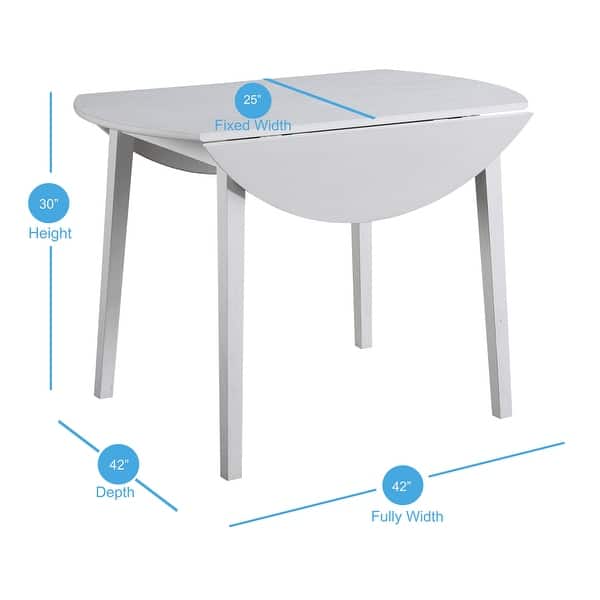 dimension image slide 0 of 2, Steve Silver Nella Drop-leaf Dining Table