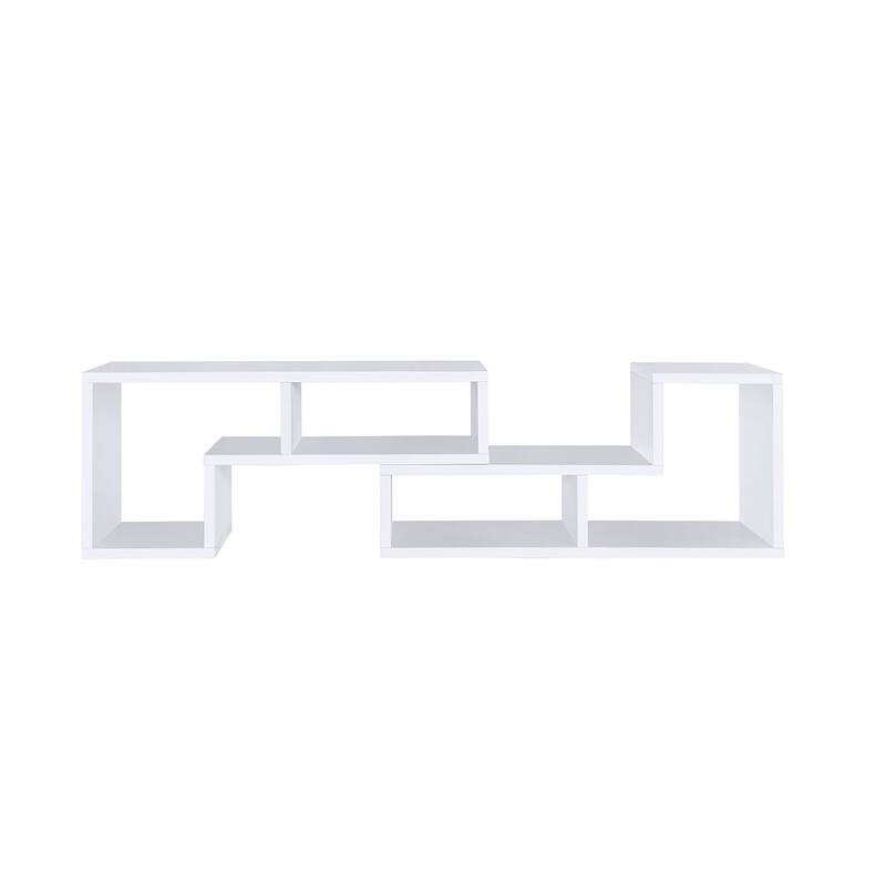 Armentieres 2-piece L-shaped Bookcase Set
