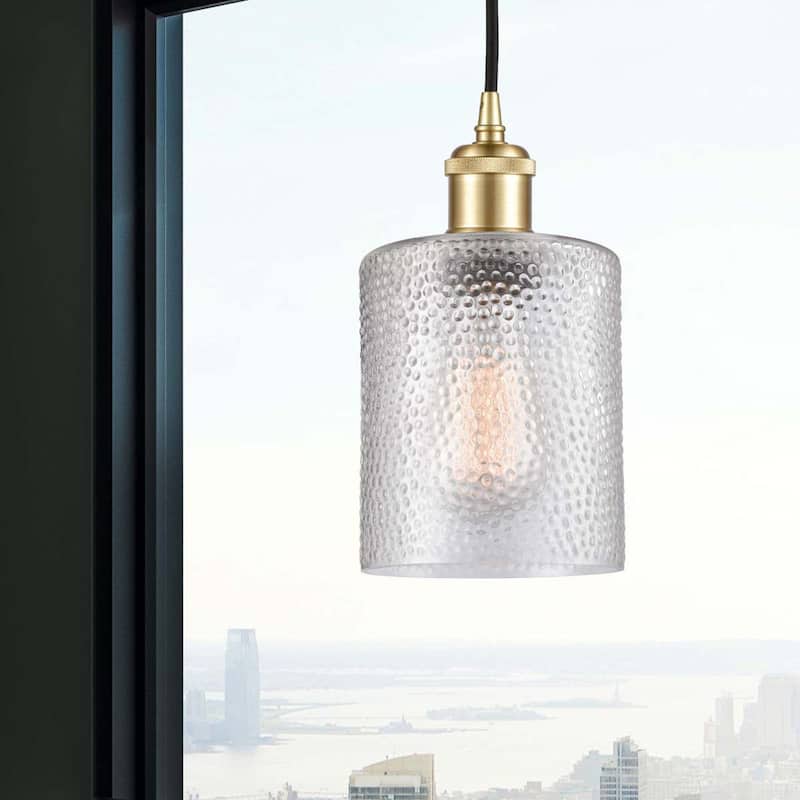 Innovations Lighting 516-1P-8-5 Cobbleskill Pendant Cobbleskill 5"