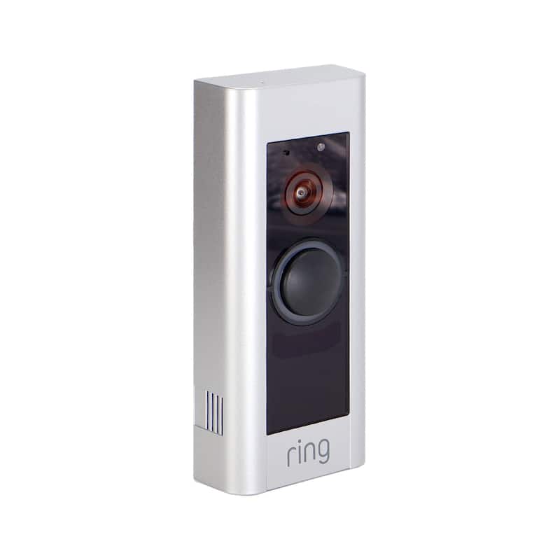 Ring Wired Doorbell Plus Smart Wi-Fi Video Doorbell - Satin Nickel - Satin Nickle