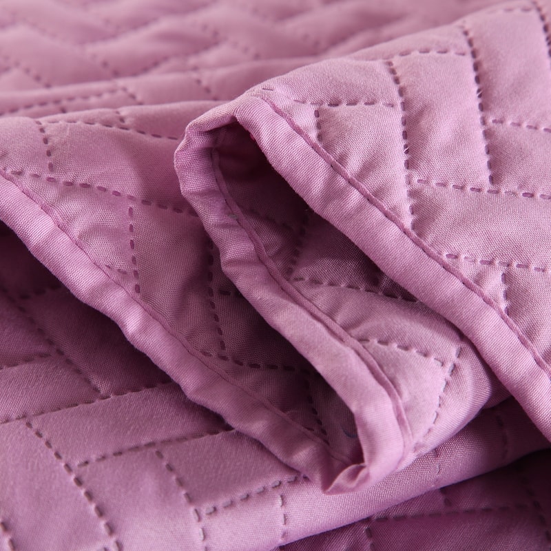3-piece Fashionable Solid Embossed Quilt Set Bedspread Cover