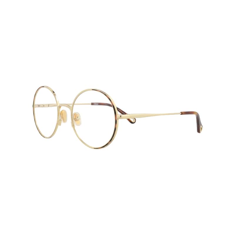 Chloé Round-Frame Metal Optical Frames