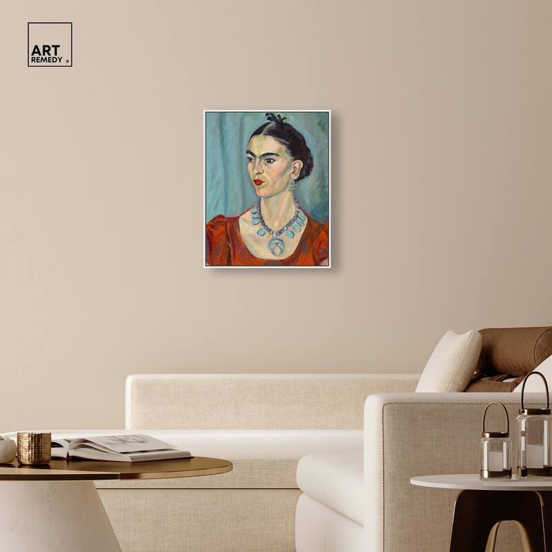 Frida Kahlo by Magda Pach 1933 Canvas by Art Remedy