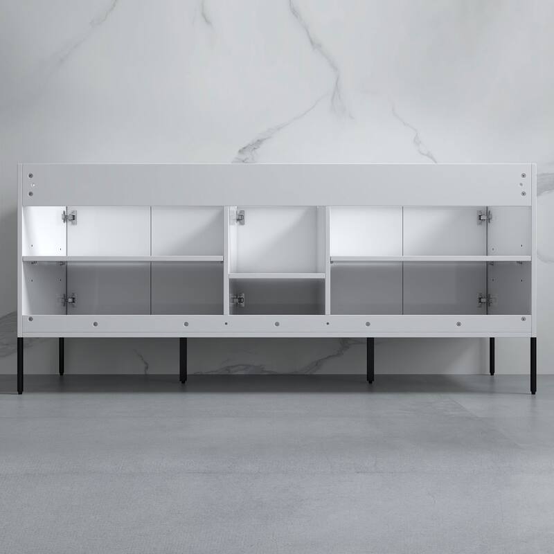 Ripple 72" Double Bathroom Vanity Set