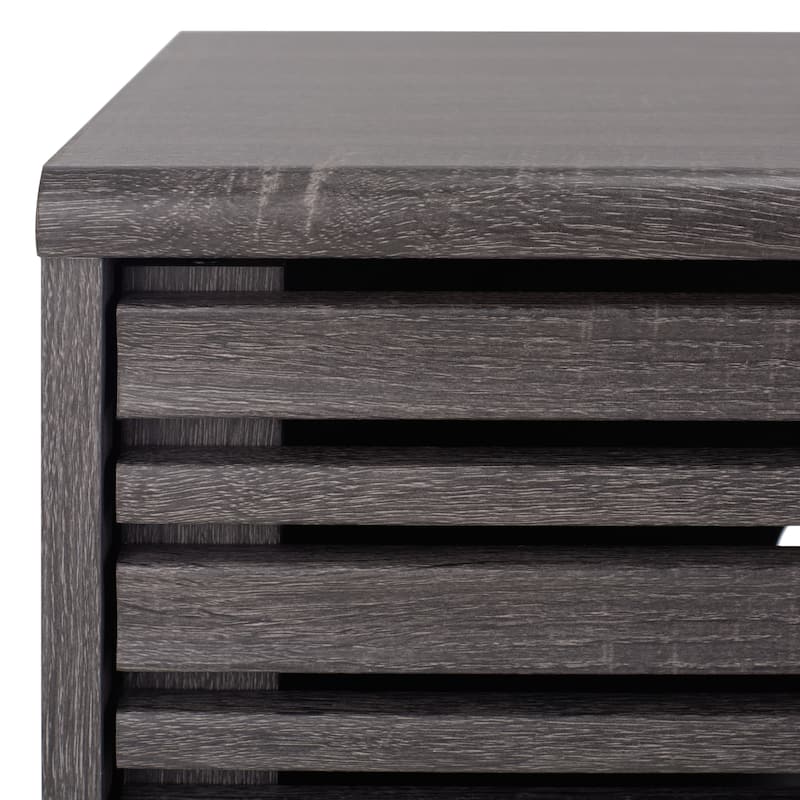 SAFAVIEH Alatar 3-Drawer Entertainment TV Media Stand (65" Flatscreen TV) - 58.7 in. x 15.2 in. x 23.9 in.