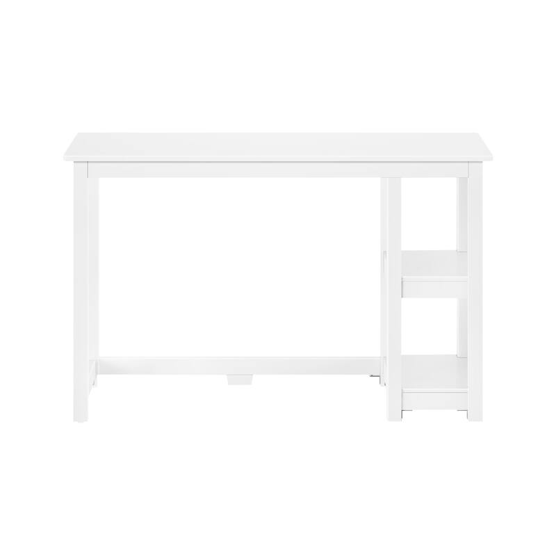 Max and Lily Desk with Bookshelves