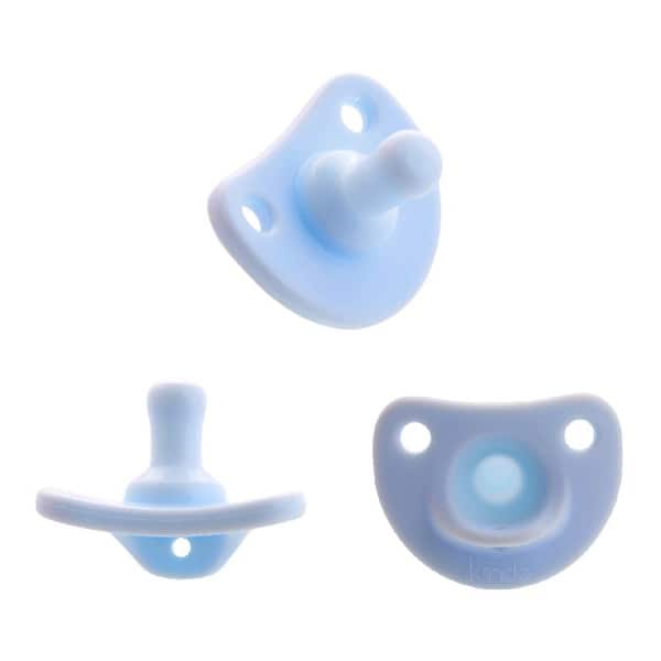slide 2 of 4, Active Latch Pacifier 0-12 months - Blue, 3 pack Blue
