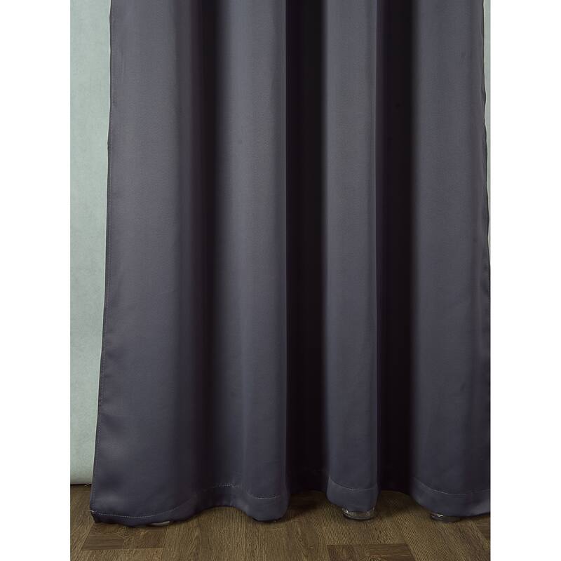 Twilight Room Darkening Rod Pocket Window Curtain 84"