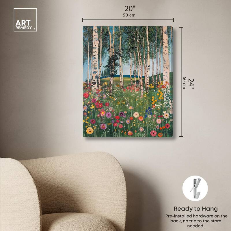 Aspen Aura Canvas by Art Remedy, Gallery Wrapped