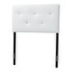 preview thumbnail 8 of 13, Porch & Den Rio Vista Crystal Tufted Twin Headboard
