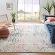 preview thumbnail 8 of 18, SAFAVIEH Tulum Lelya Moroccan Boho Tribal Rug - Ivory/Grey - 5' Round