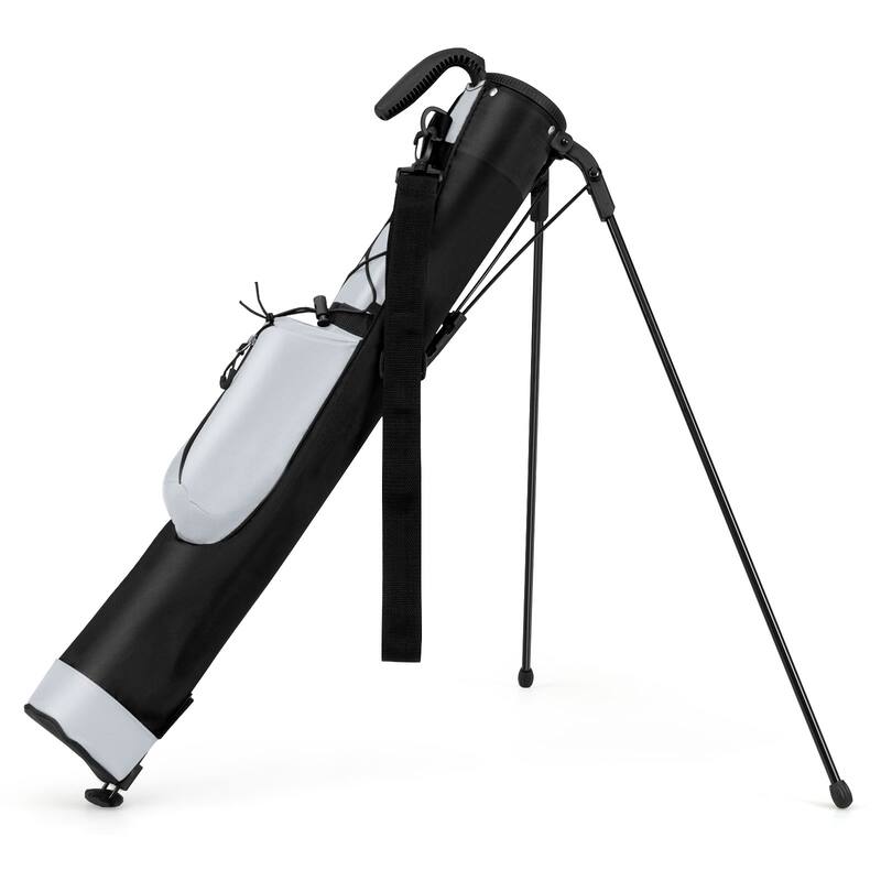Gymax Lightweight Golf Stand Bag Par 3 & Executive Courses Carry Bag