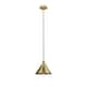 Option Brushed Brass / Matte Black