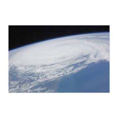 Hurricane Irene over Cape Hatteras North Carolina Art Print/Poster ...