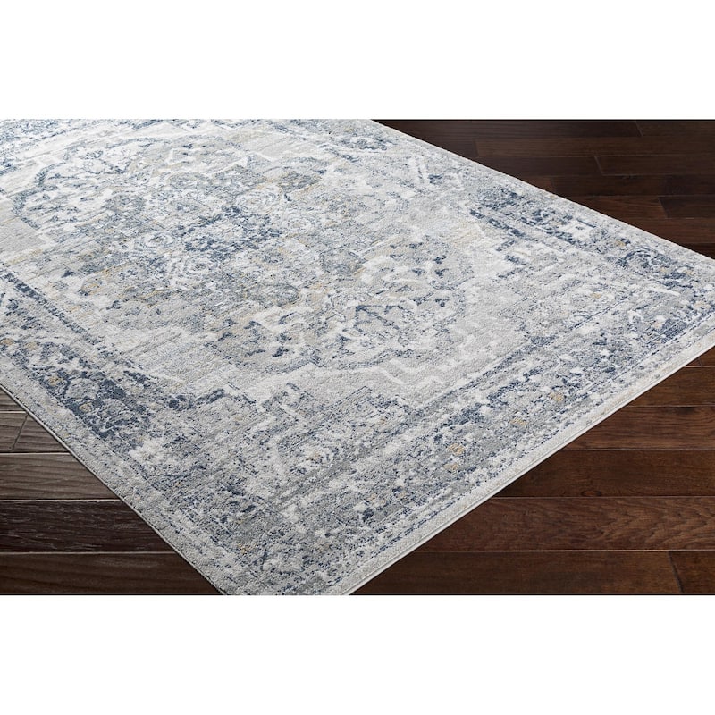 Livabliss Jolie Updated Traditional Medallion Area Rug