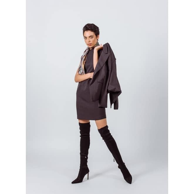 Luxe Charcoal Blazer