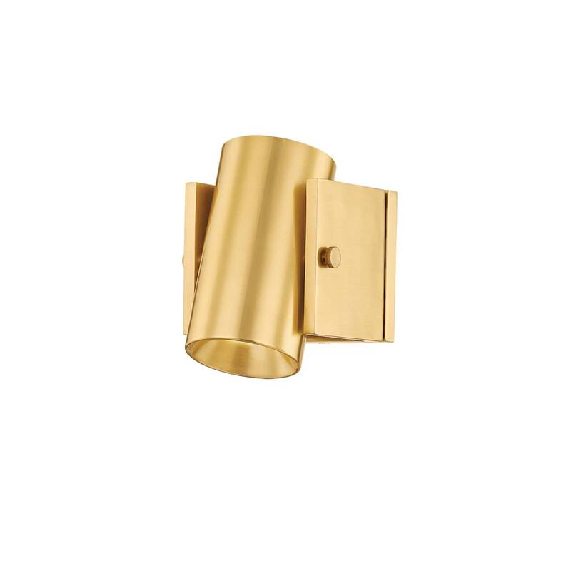 Hudson Valley Lighting 2306 Nowra 6" Tall Wall Sconce - Aged Brass