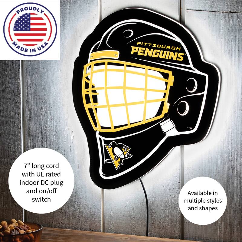 Pittsburgh Penguins LED Lighted Sign