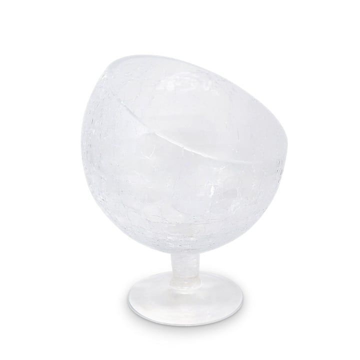 Footed Angular Bowl, Liscio Ottico