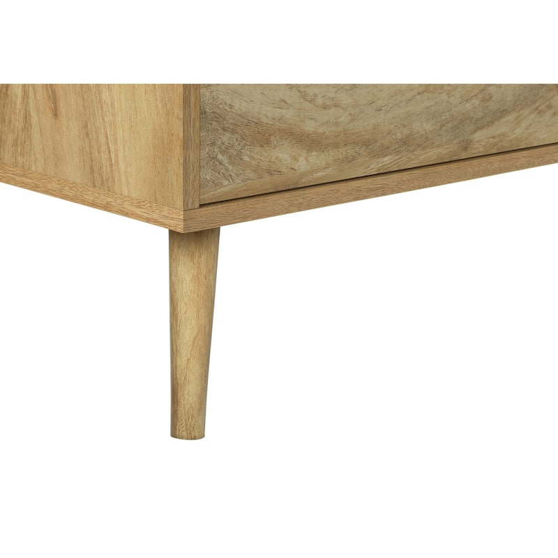 Tv Stand, 72 Inch, Console, Media Entertainment Center, Storage Drawers, Storage Cabinet, Brown Laminate, Transitional