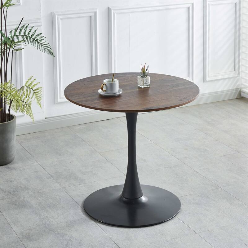Mid-century Round Dining Table End Table
