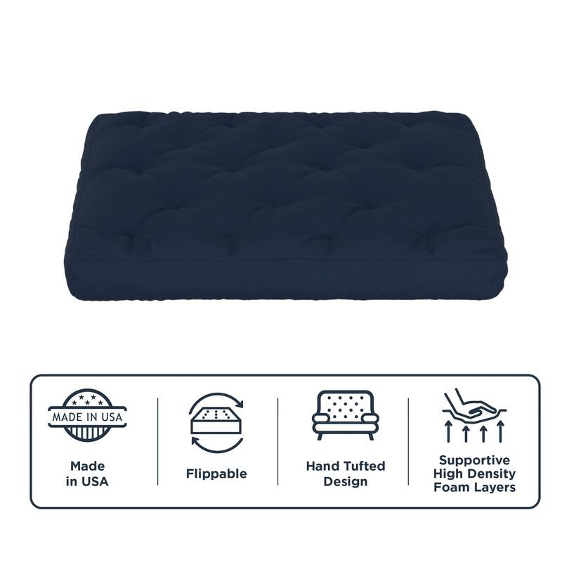 Loosh Home 12" Canvas Futon Mattress