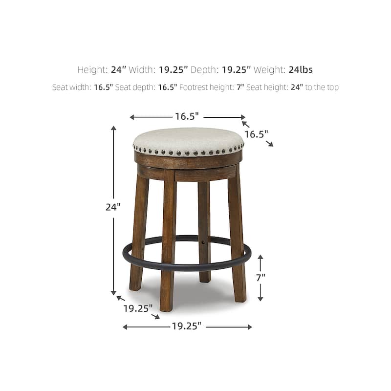 Signature Design by Ashley Valebeck Swivel Bar Stool