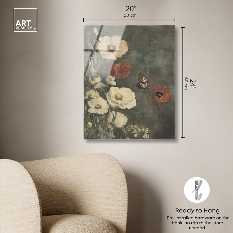 Vintage Botanicals I Acrylic by Art Remedy, Ready to Hang