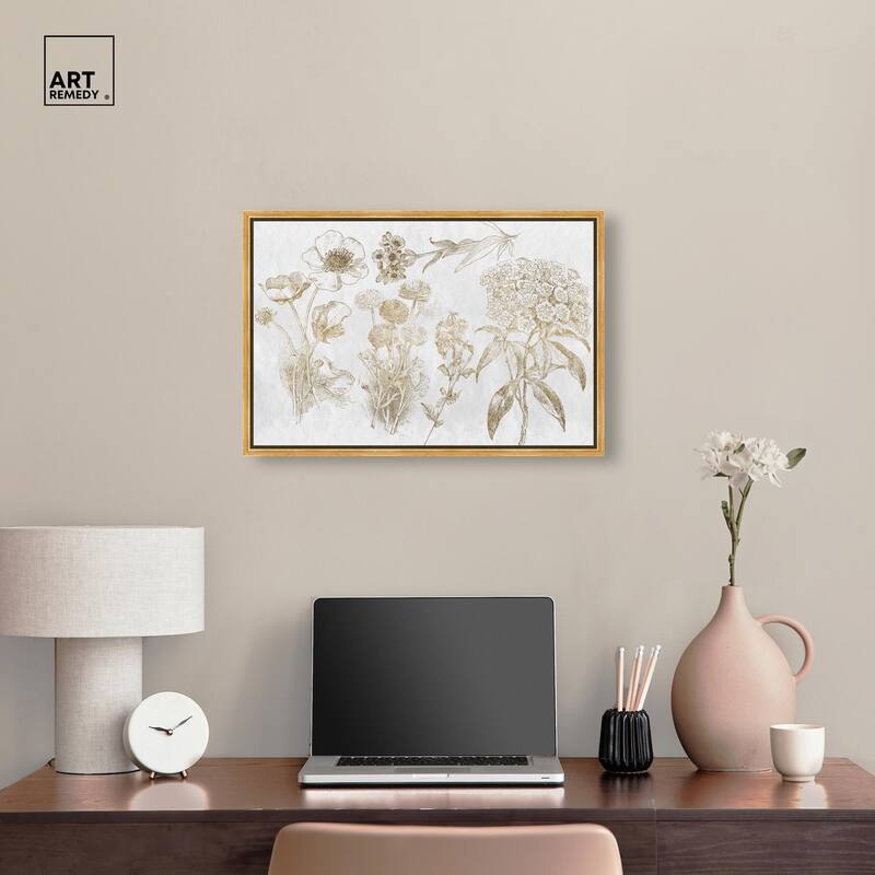 Floral Selection Canvas by Art Remedy