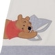 preview thumbnail 3 of 2, Lambs & Ivy Disney Baby Winnie the Pooh White/Gray Appliqued Cotton Wearable Blanket