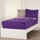 preview thumbnail 1 of 7, Siscovers Purple Bunkie Deluxe Zipper Bedding Set