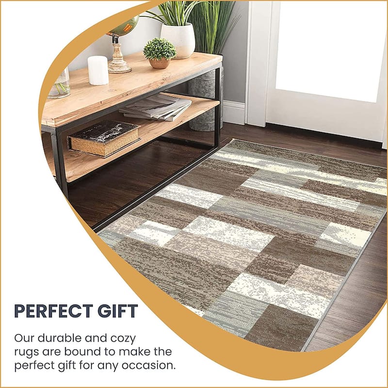 Superior Rockwood Patchwork Indoor Area Rug or Runner