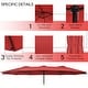 preview thumbnail 81 of 112, Costway 11 PCS Patio Wicker Dining Set with Double-Sided Outdoor - See Details