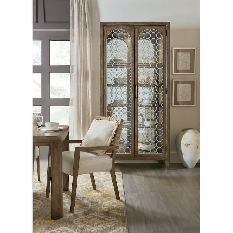 Hooker Furniture Sundance 40" Wide Coastal Casual Resort Inspired - Cliffside Brown
