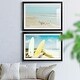 preview thumbnail 7 of 31, Padre Island Shore Birds Premium Framed Print - Ready to Hang