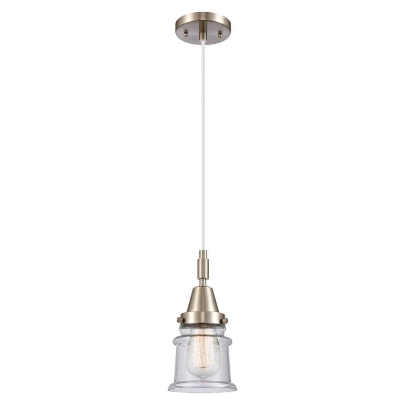 Innovations Lighting 447-1P-G184S Canton 5" Wide Mini Pendant with