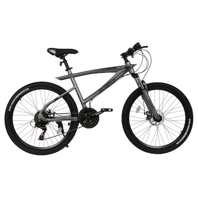 Mountain Bike 26-inch Outdoor Sports, 21-Speed , Lightweight Aluminum Mountain Bicycle For Men And Women - 66x28x39in