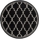 preview thumbnail 128 of 192, SAFAVIEH Amherst Norma Modern Rug 5' Round - Anthracite/Ivory - Round