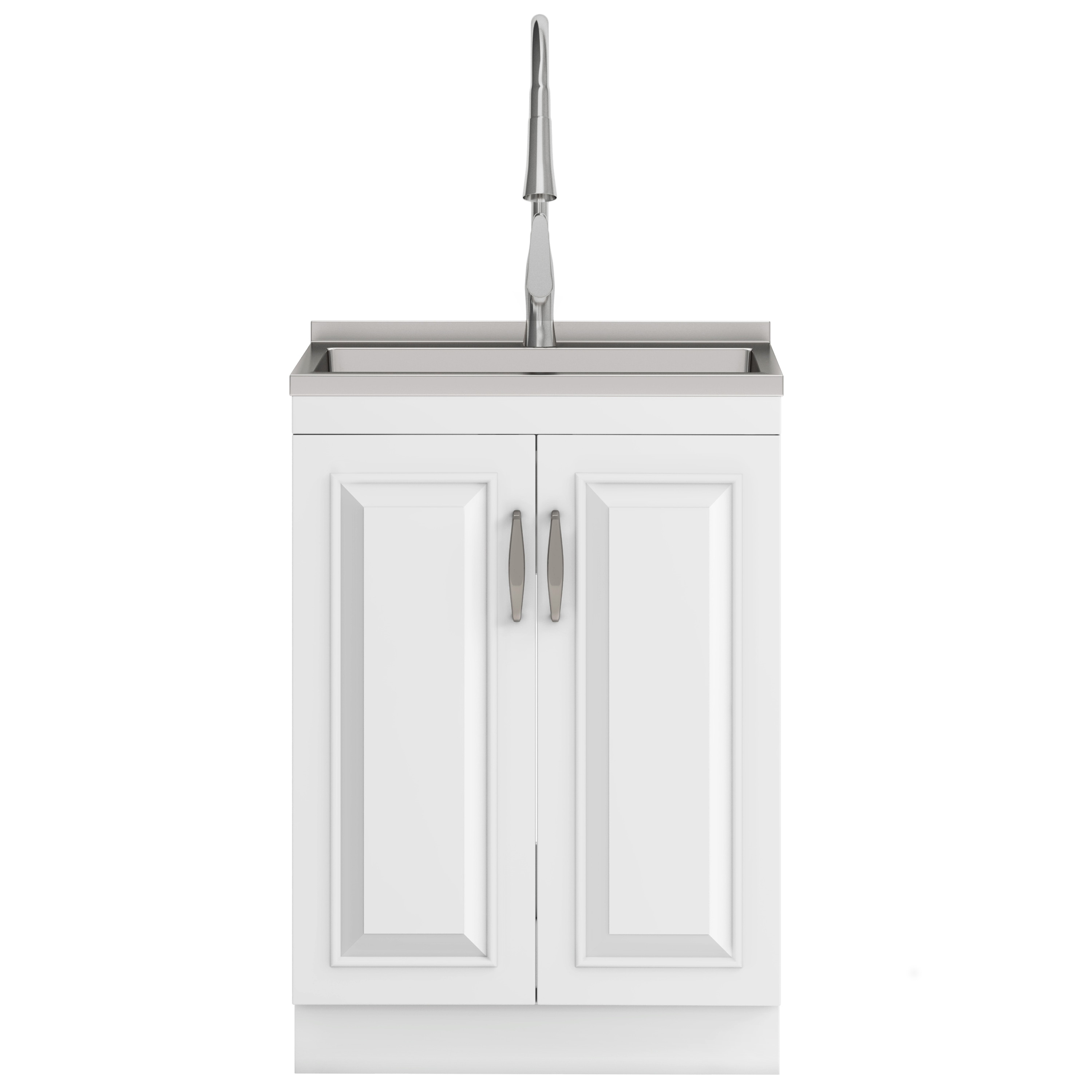 WYNDENHALL Bishop Laundry Cabinet with Faucet and Sink - On Sale - Bed Bath  & Beyond - 11915486