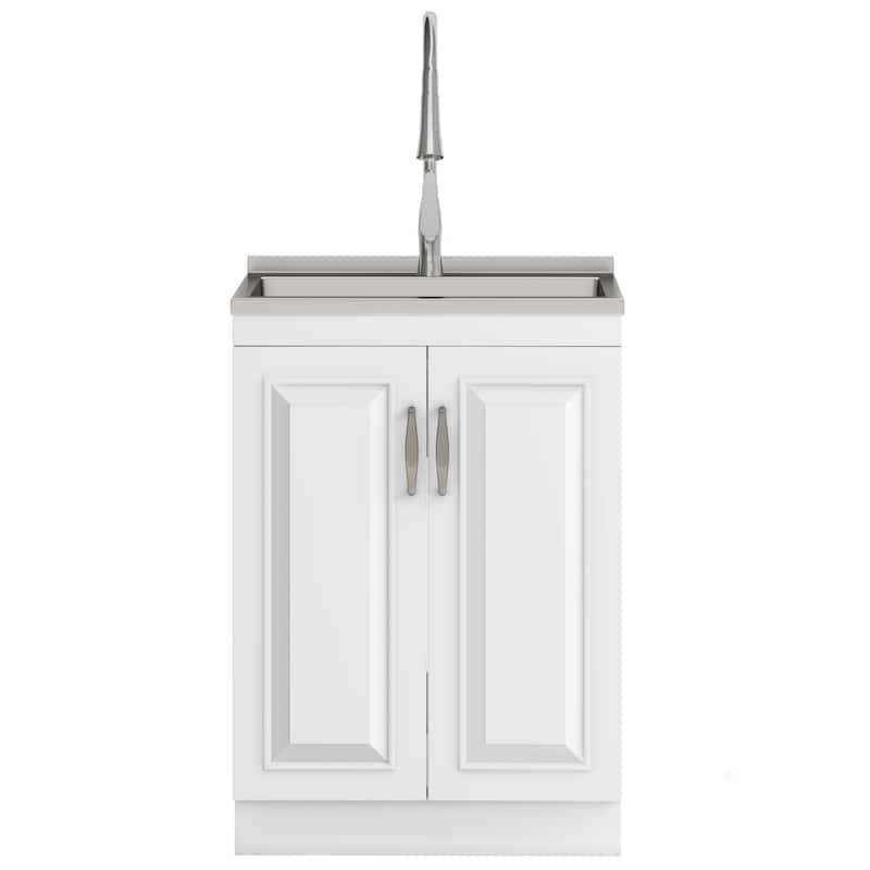 WYNDENHALL Gregg 20-inch Utility Sink & Cabinet