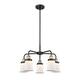 Option Matte White / Black Antique Brass
