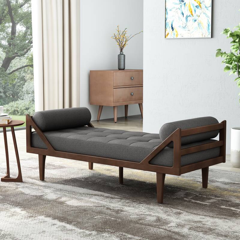 65" Button Tufted Chaise Lounge