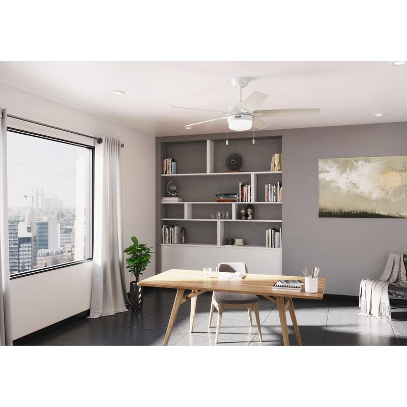Hunter Anisten Ceiling Fan with LED Light Kit and Pull Chain, Modern, Contemporary