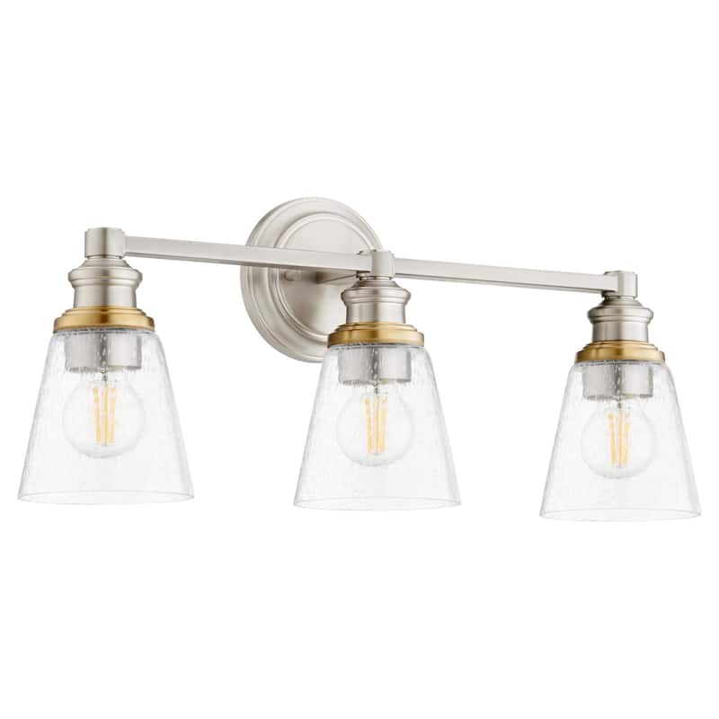 Quorum International Dunbar 3 Light 23" Wide Bathroom Vanity Light