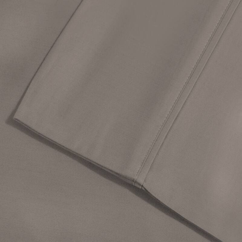Superior Cotton Blend Solid Deep Pocket Bed Sheet Set