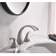 preview thumbnail 16 of 14, BATHLET Widespread Two-Handle Bathroom Faucet With Drain Assembly